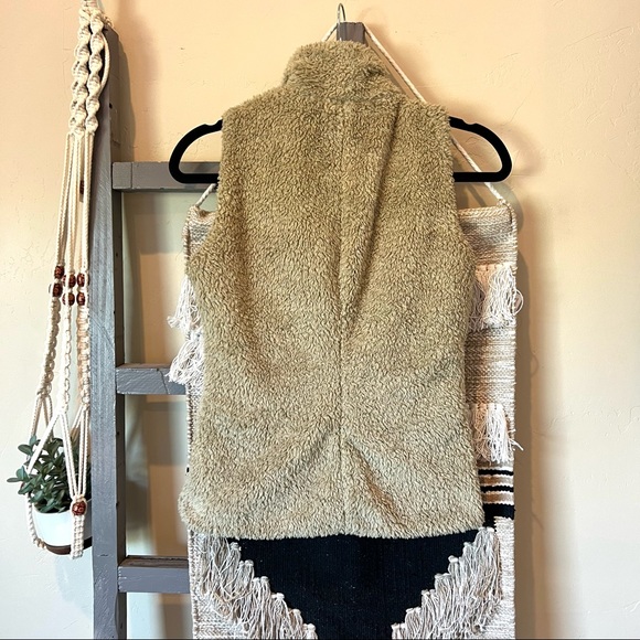 Patagonia Sweater Fleece Fuzzy Full Zip Reversible Mock Neck #479 - Picture 2 of 4